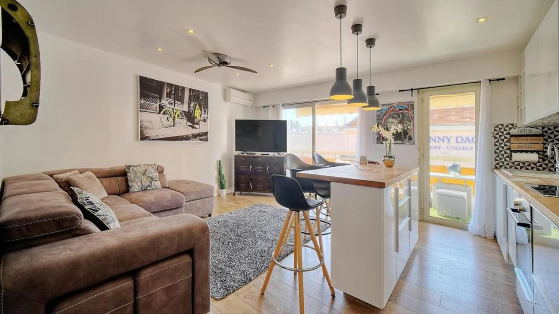 Le Verdi - 1 Bedroom With Ac And Parking In City Center Cannes France